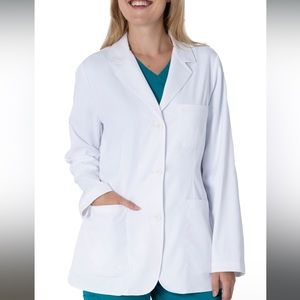 White Lab Coat, Flo 29 Inch 5 Pocket